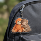 Zoo Punch Monkey Acrylic Keychain And Backpack Accessories — view 7