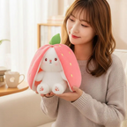 Strawberry bunny plush toy | SLIMG:7409283170388942028