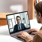 AI Powered Wireless Bluetooth Translation Headphones with HiFi Stereo Sound — view 3
