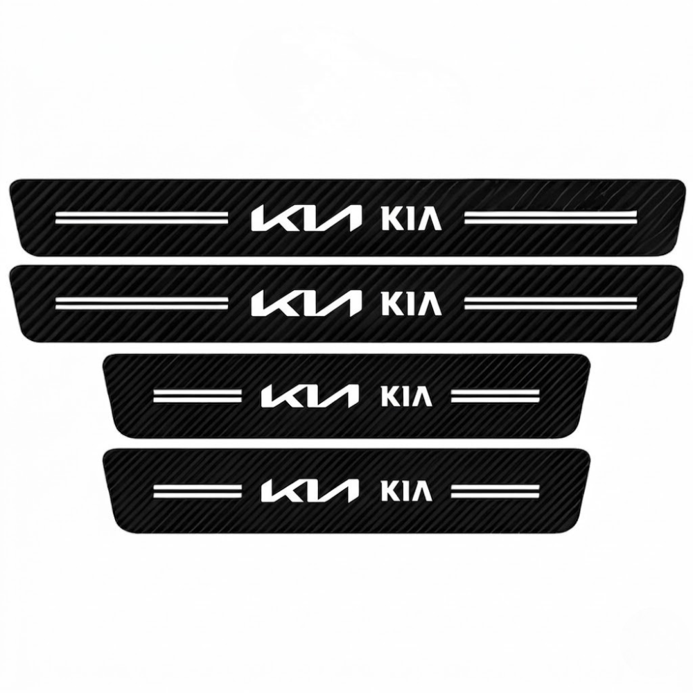 4 Pack Door Sill Protector With Carbon Film Anti Scratch — view 32