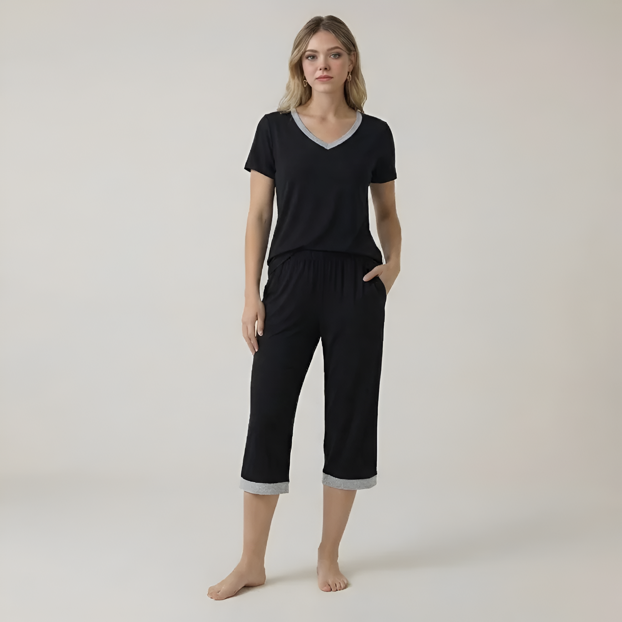 Casual Two Piece Pajama Set For Women — view 5